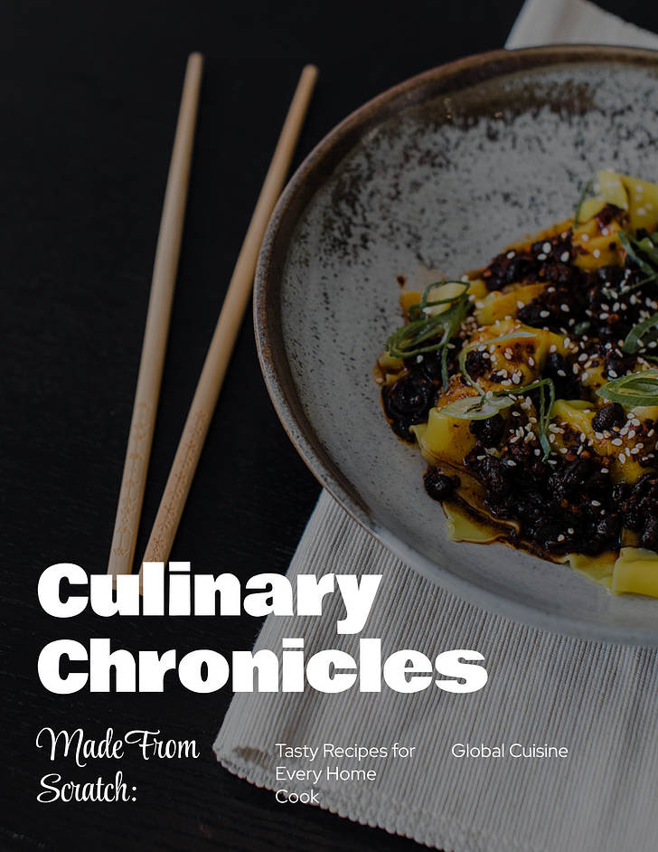 Realistic Food Magazine Covers | Renderforest