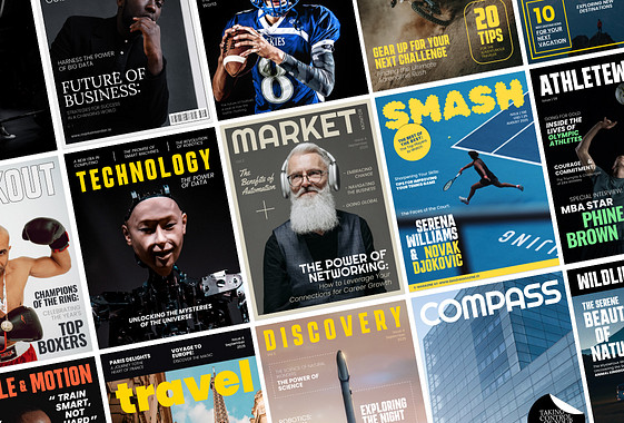 Couvertures de collection de magazines
