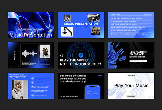 Müzik Sunumu Paketi