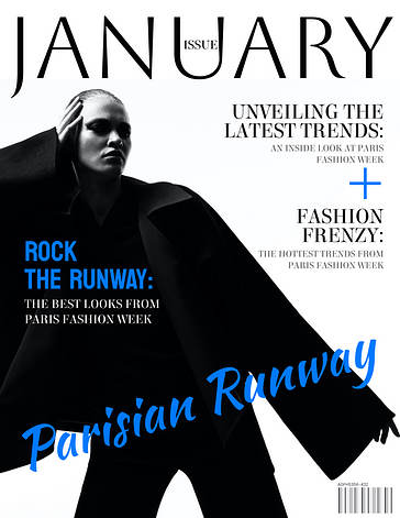 Couvertures de magazines de mode modernes