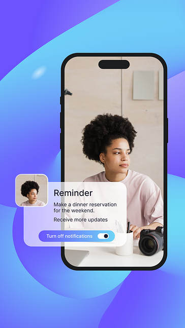 Kit de Design de Lembrete de Notificação
