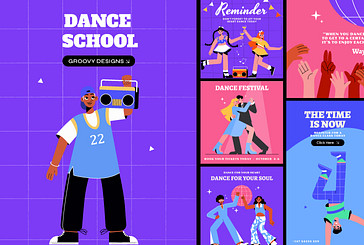 Pack de marketing pour les écoles de danse