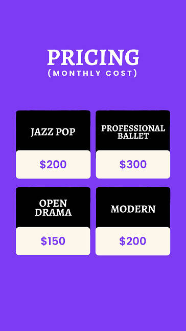 Pack de marketing pour les écoles de danse