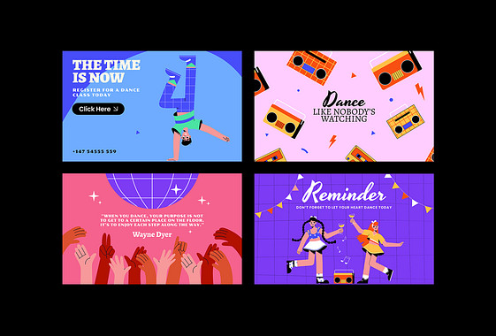 Pack de marketing pour les écoles de danse