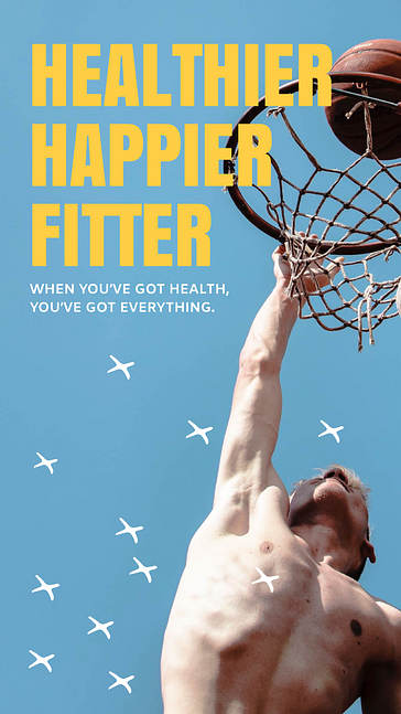 健康とフィットネスの紹介セット