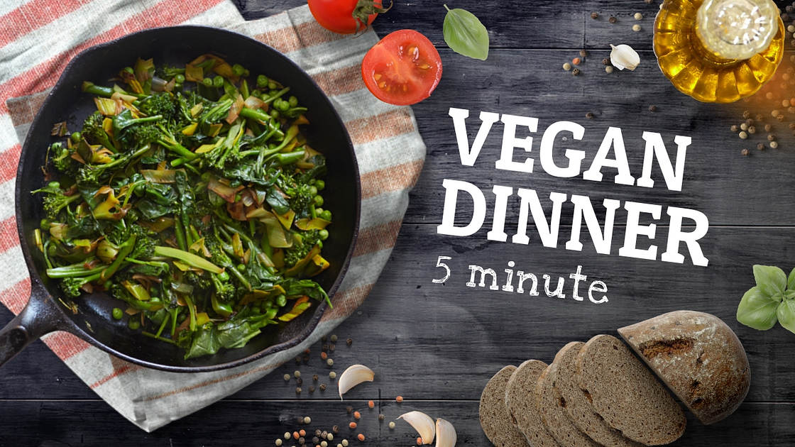 Vegan Recipes Video Thumbnails | Renderforest