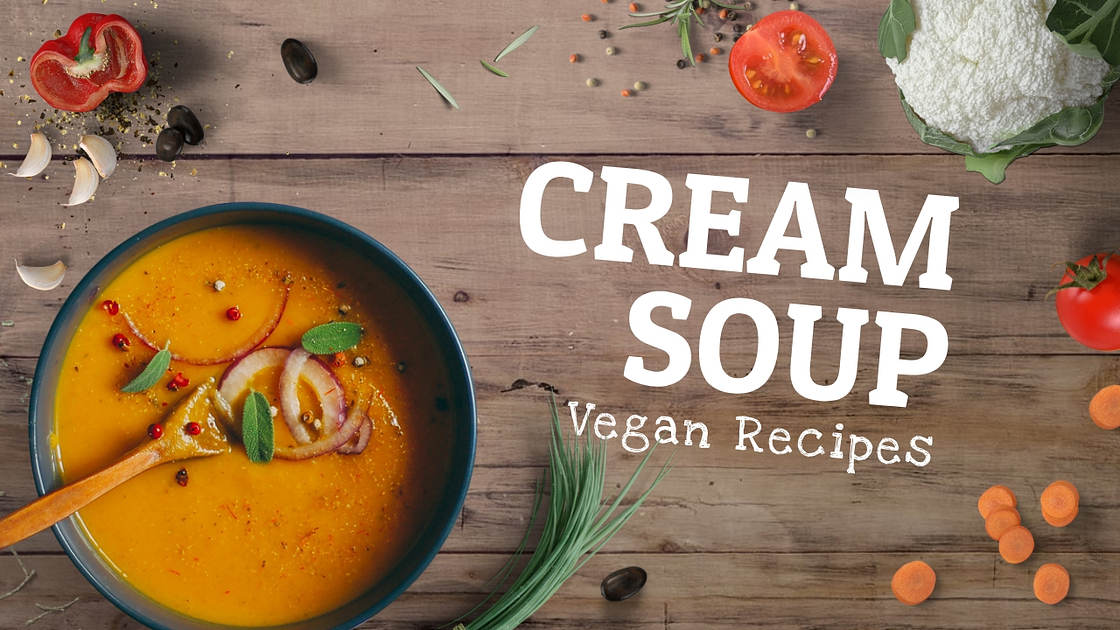 Vegan Recipes Video Thumbnails | Renderforest