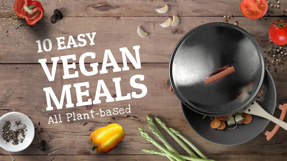 Vegan Recipes Video Thumbnails | Renderforest