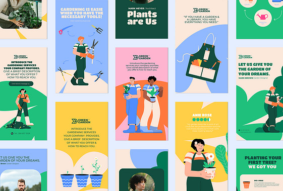 Services de jardinage SMM Pack