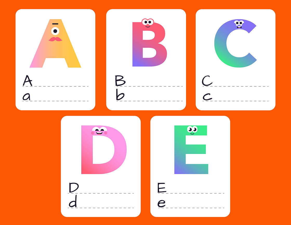 Mascot Flashcard Templates | Renderforest