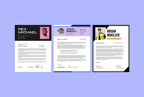Cartas de presentación corporativas