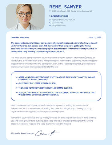 Cartas de Apresentação Minimalistas