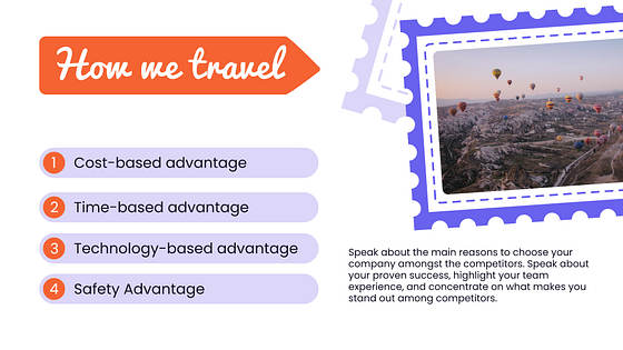 グローバル・ゲッタウェイの旅行プレゼンテーション