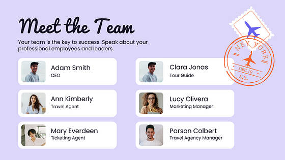 グローバル・ゲッタウェイの旅行プレゼンテーション