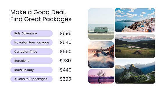 グローバル・ゲッタウェイの旅行プレゼンテーション