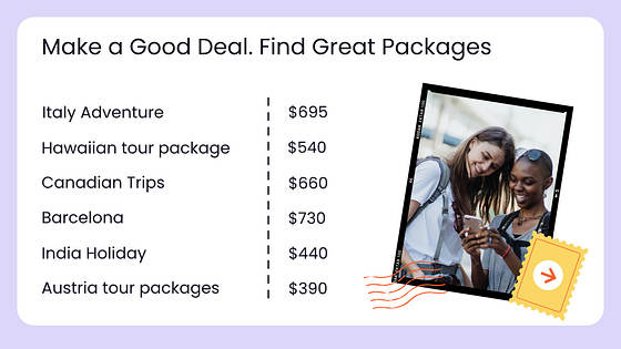 グローバル・ゲッタウェイの旅行プレゼンテーション