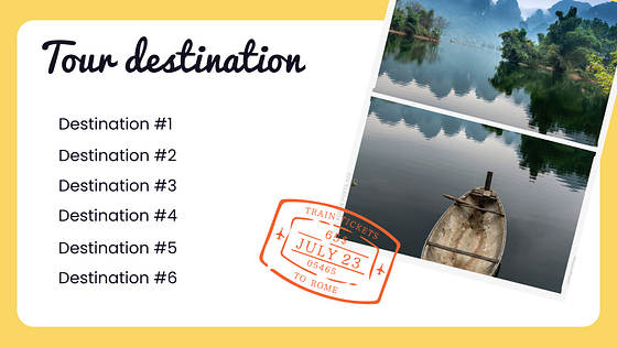 グローバル・ゲッタウェイの旅行プレゼンテーション