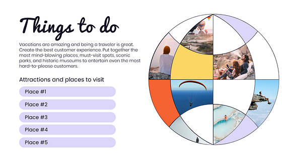 グローバル・ゲッタウェイの旅行プレゼンテーション