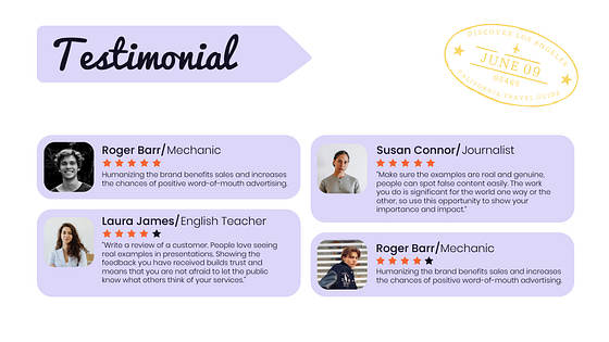 グローバル・ゲッタウェイの旅行プレゼンテーション