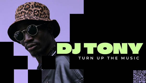 Cartões de Visita Dinâmicos para DJ