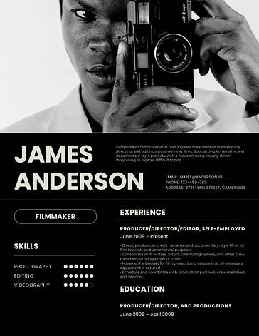 نماذج سير ذاتية عصرية