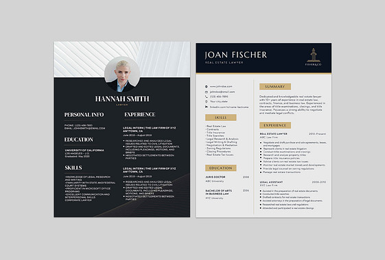 Elegant Lawyer Resume Templates Renderforest Elegant Lawyer Resume Templates Renderforest