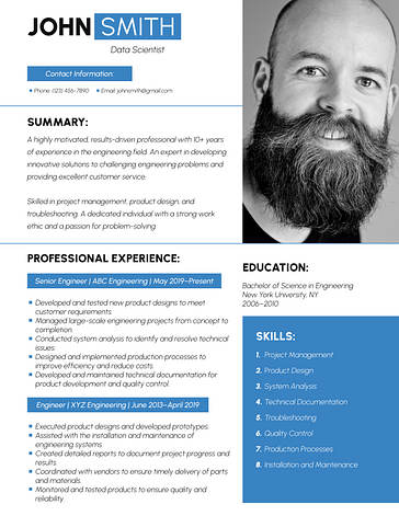 Tech Resume Templates Renderforest Tech Resume Templates Renderforest