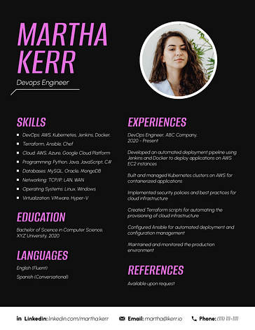 Tech Resume Templates Renderforest Tech Resume Templates Renderforest