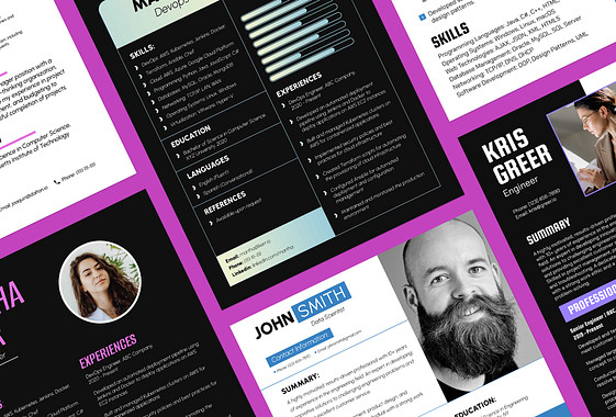 Tech Resume Templates Renderforest Tech Resume Templates Renderforest