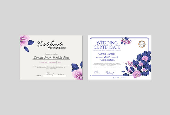 Modèles de certificats d'appréciation