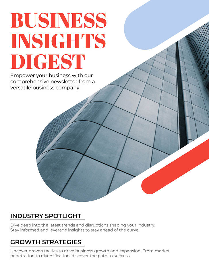 Corporate Newsletter Templates Renderforest