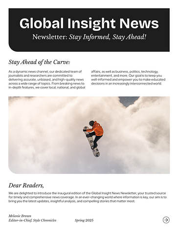 Modelos Variados de Design para Newsletter
