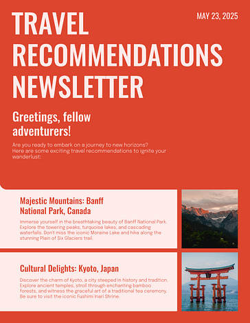 Modelos Variados de Design para Newsletter