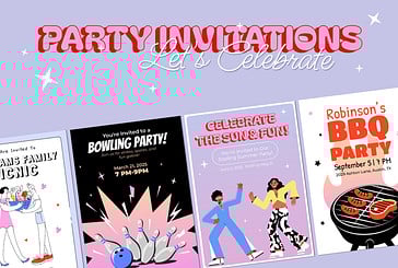 Fun Party Invitation Templates