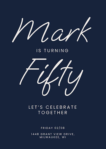 Шаблоны Приглашений для Особых Случаев