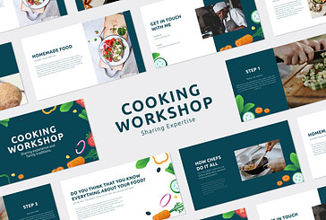 Paquete de Diapositivas de Taller de Cocina