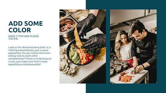 Diaporama pour les ateliers de cuisine