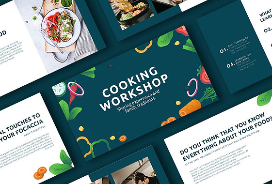Diaporama pour les ateliers de cuisine