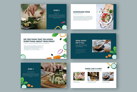Diaporama pour les ateliers de cuisine