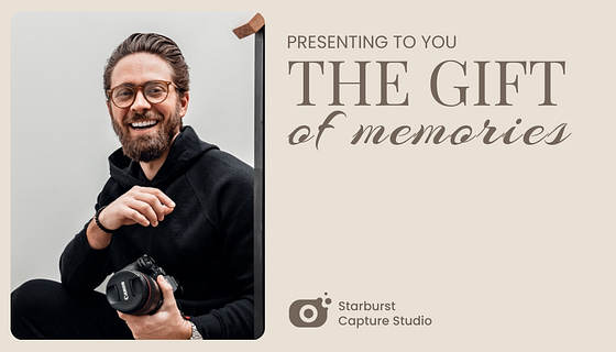 Fotografen-Geschenkkartensammlung