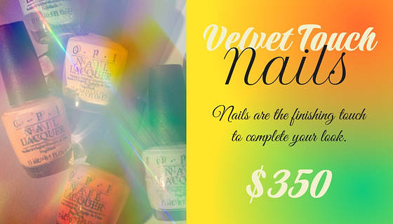 Nagelstudio Geschenkkartenvorlagen