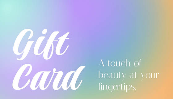 Nagelstudio Geschenkkartenvorlagen