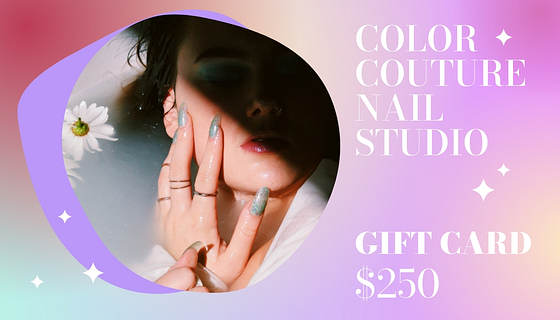 Nagelstudio Geschenkkartenvorlagen