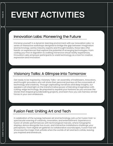 Modèle de proposition d‘événement multifonctionnel