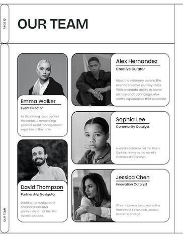 Modèle de proposition d‘événement multifonctionnel