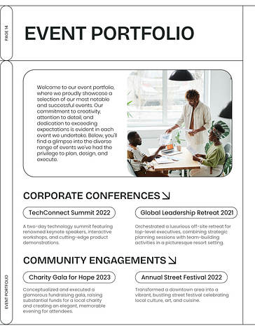 Modèle de proposition d‘événement multifonctionnel