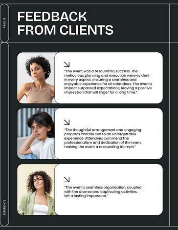 Modèle de proposition d‘événement multifonctionnel