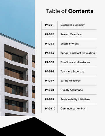 نماذج عروض مشروعات معمارية