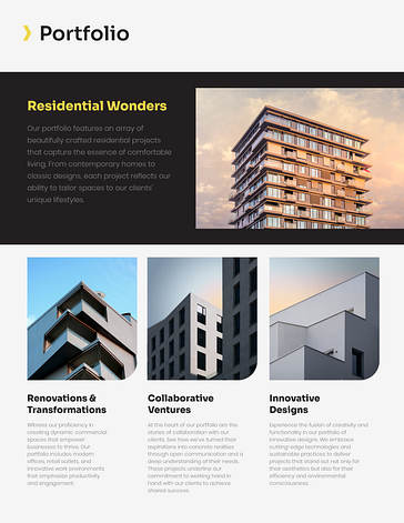 نماذج عروض مشروعات معمارية