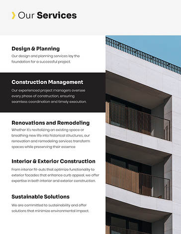 نماذج عروض مشروعات معمارية